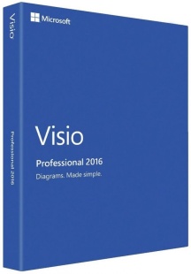 Неисключительное право на использование Visio Pro 2016 Win All Lng PK Lic Online DwnLd C2R NR (D87-07114)