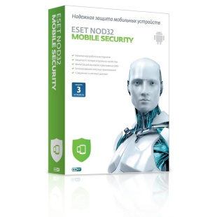 Программный продукт ESET NOD32 Mobile Security – коробка на 3 устройства на 1 год